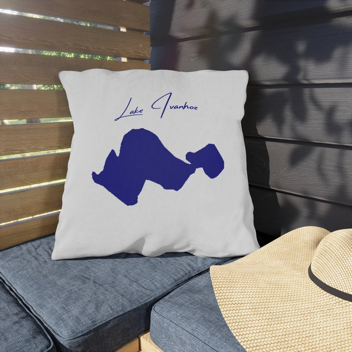 New  Hampshire  Lake  Ivanhoe  Outdoor  Pillow  front  position  view  from  context-1  20  x  20.webp