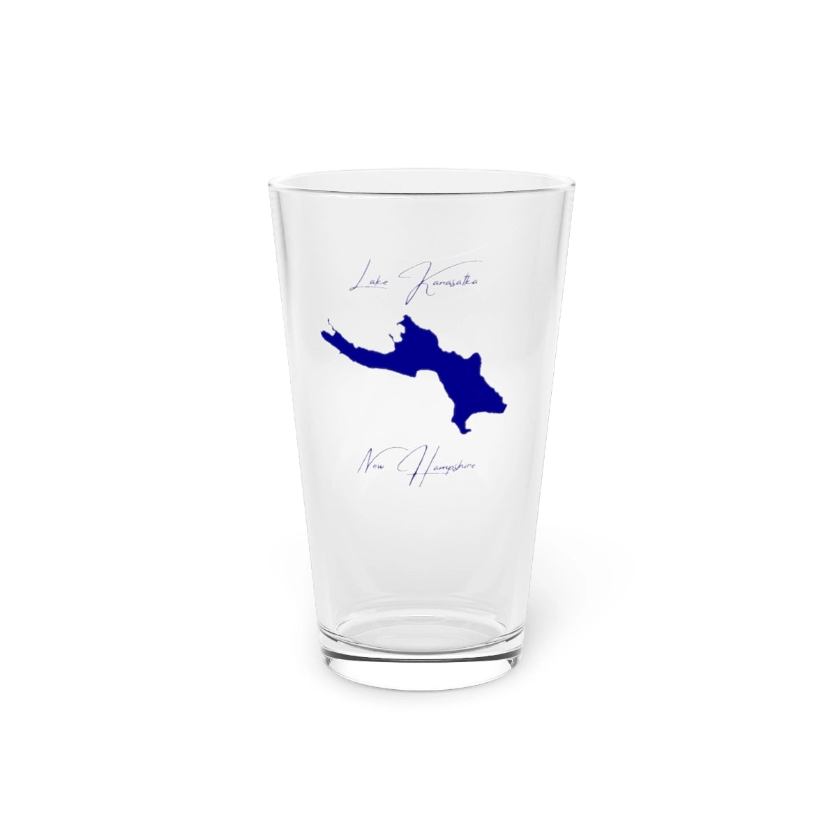 New  Hampshire  Lake  Kanasatka  16oz  Pint  Glass  front  position  view  from  front  16oz.webp