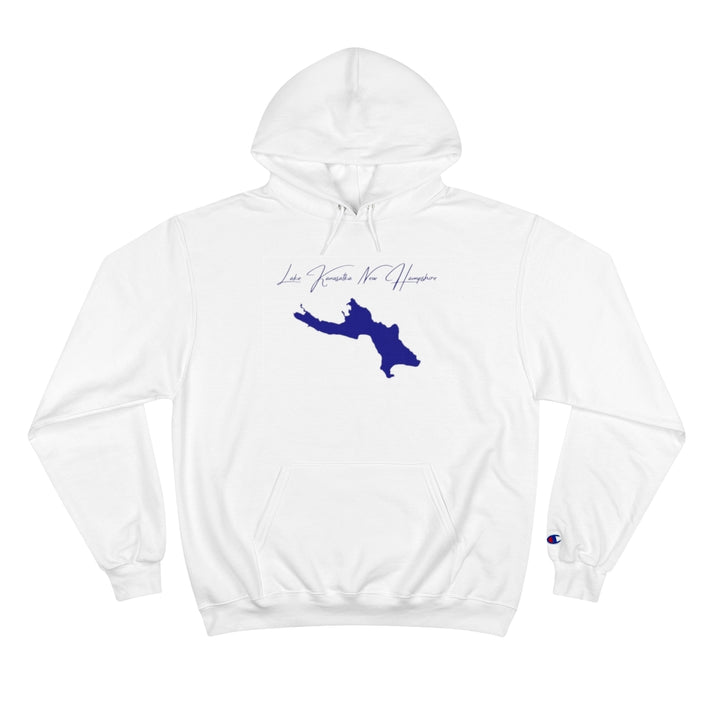 New  Hampshire  Lake  Kanasatka  Hoodie  front  position  view  from  front  white.webp