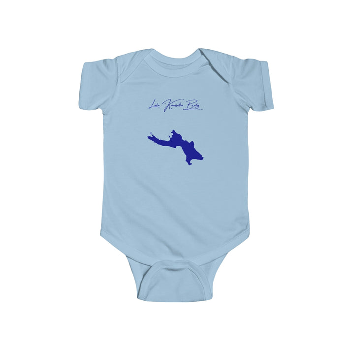 New  Hampshire  Lake  Kanasatka  Onesie  front  position  view  from  front  light  blue.webp
