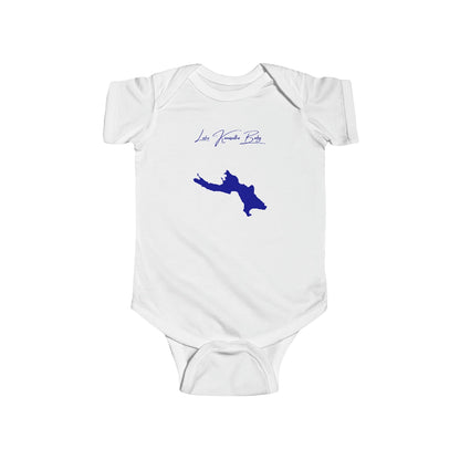 New  Hampshire  Lake  Kanasatka  Onesie  front  position  view  from  front  white.webp