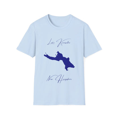 New  Hampshire  Lake  Kanasatka  T-shirt  front  position  view  from  front  light  blue.webp