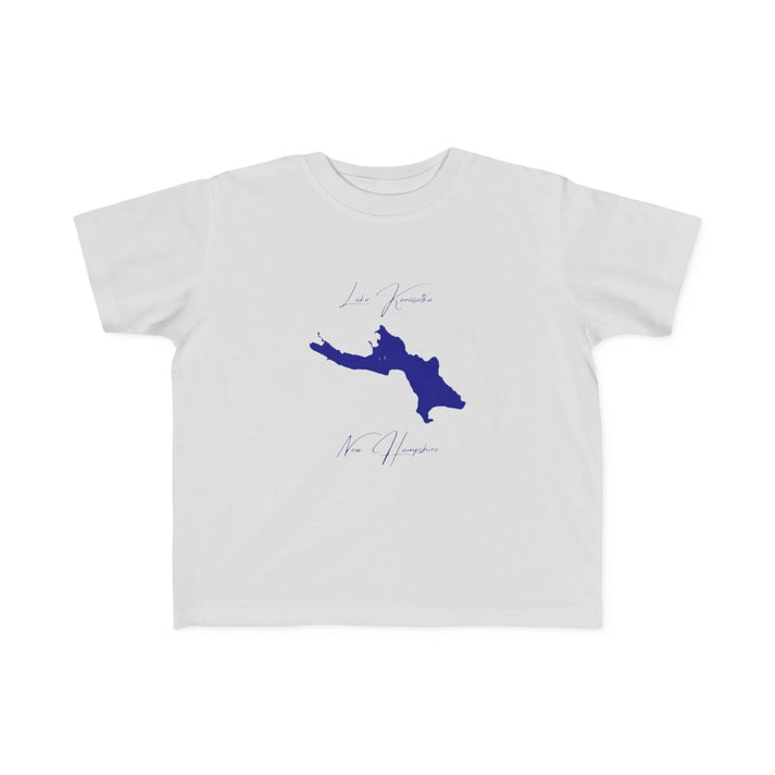 New  Hampshire  Lake  Kanasatka  Toddler  T-shirt  front  position  view  from  front  silver.webp