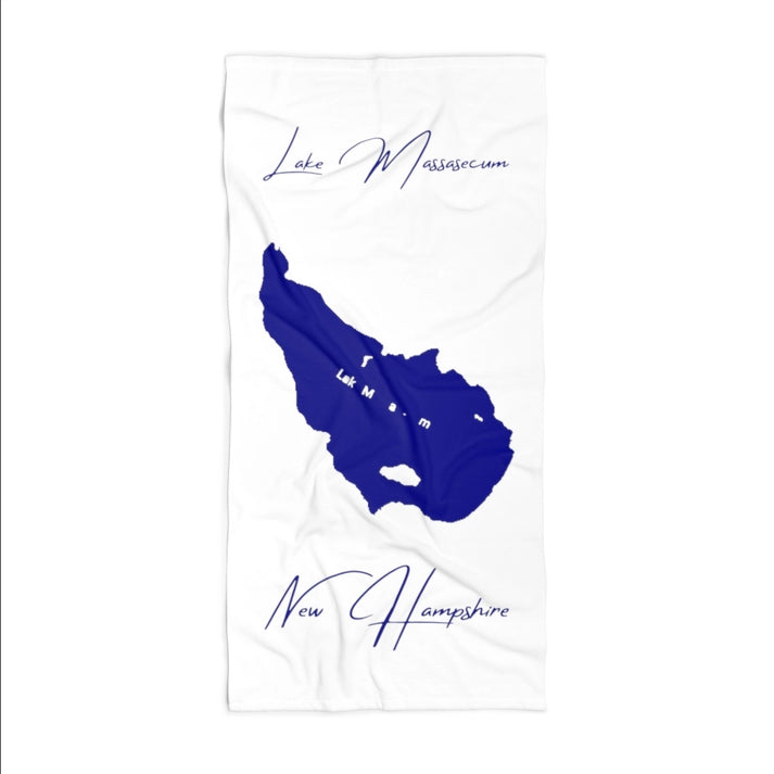 New  Hampshire  Lake  Massasecum  Beach  Towel  front  position  view  from  front  36  x  72.webp