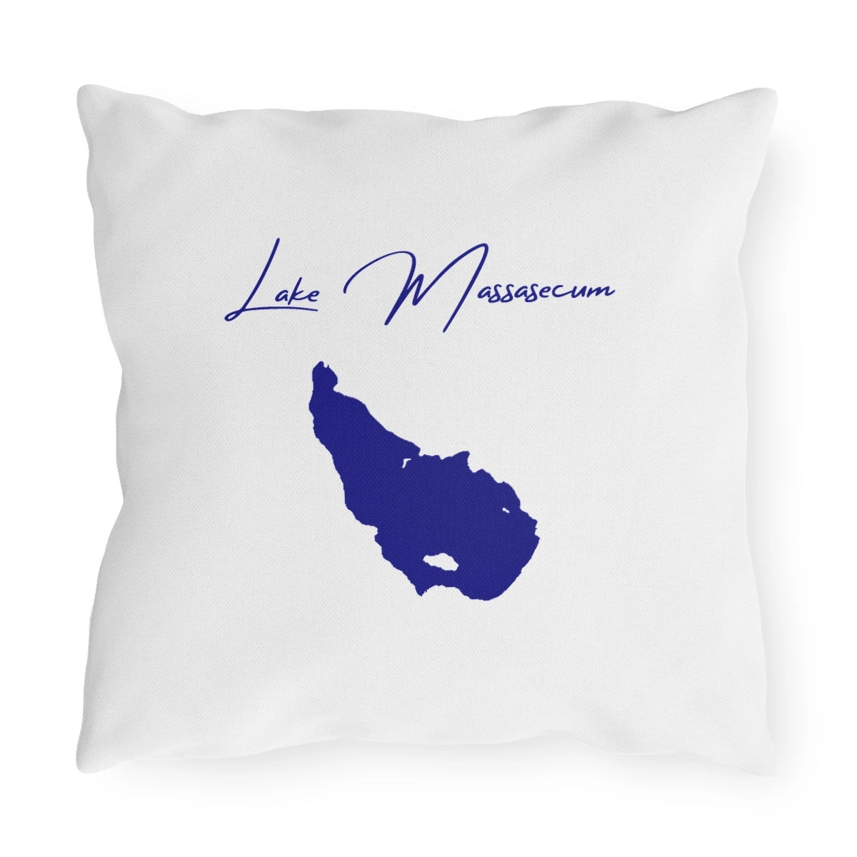 New  Hampshire  Lake  Massasecum  Outdoor  Pillow  back  position  view  from  back  16  x  16.webp