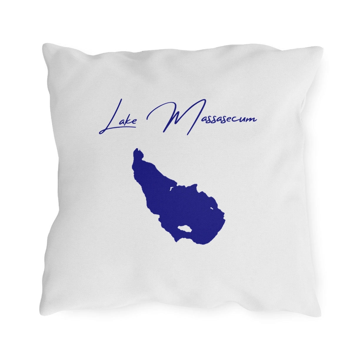 New  Hampshire  Lake  Massasecum  Outdoor  Pillow  back  position  view  from  back  18  x  18.webp