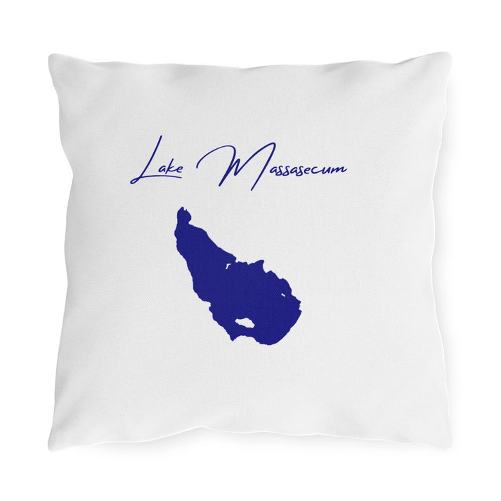New  Hampshire  Lake  Massasecum  Outdoor  Pillow  front  position  view  from  front  16  x  16.webp