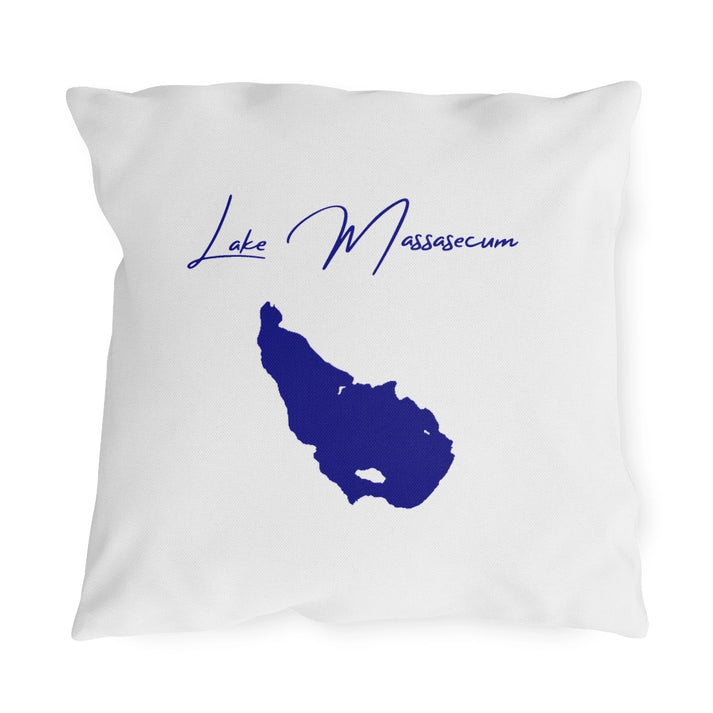 New  Hampshire  Lake  Massasecum  Outdoor  Pillow  front  position  view  from  front  18  x  18.webp