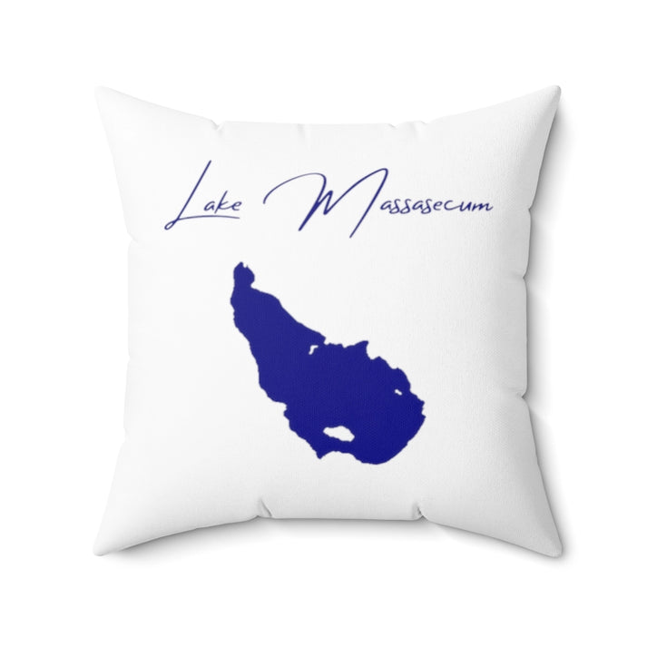 New  Hampshire  Lake  Massasecum  Pillow  front  position  view  from  front  20  x  20.webp
