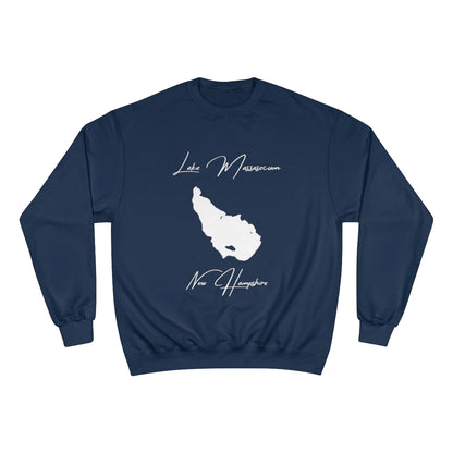 New  Hampshire  Lake  Massasecum  Sweatshirt  front  position  view  from  front  navy.webp