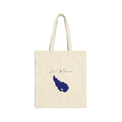 New  Hampshire  Lake  Massasecum  Tote  Bag  back  position  view  from  back  15  x  16.webp