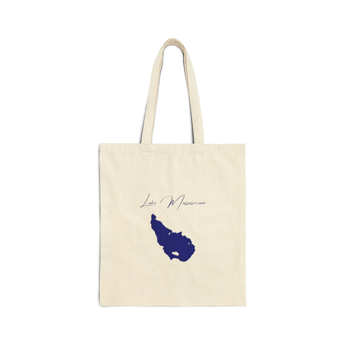 New  Hampshire  Lake  Massasecum  Tote  Bag  front  position  view  from  front  15  x  16.webp