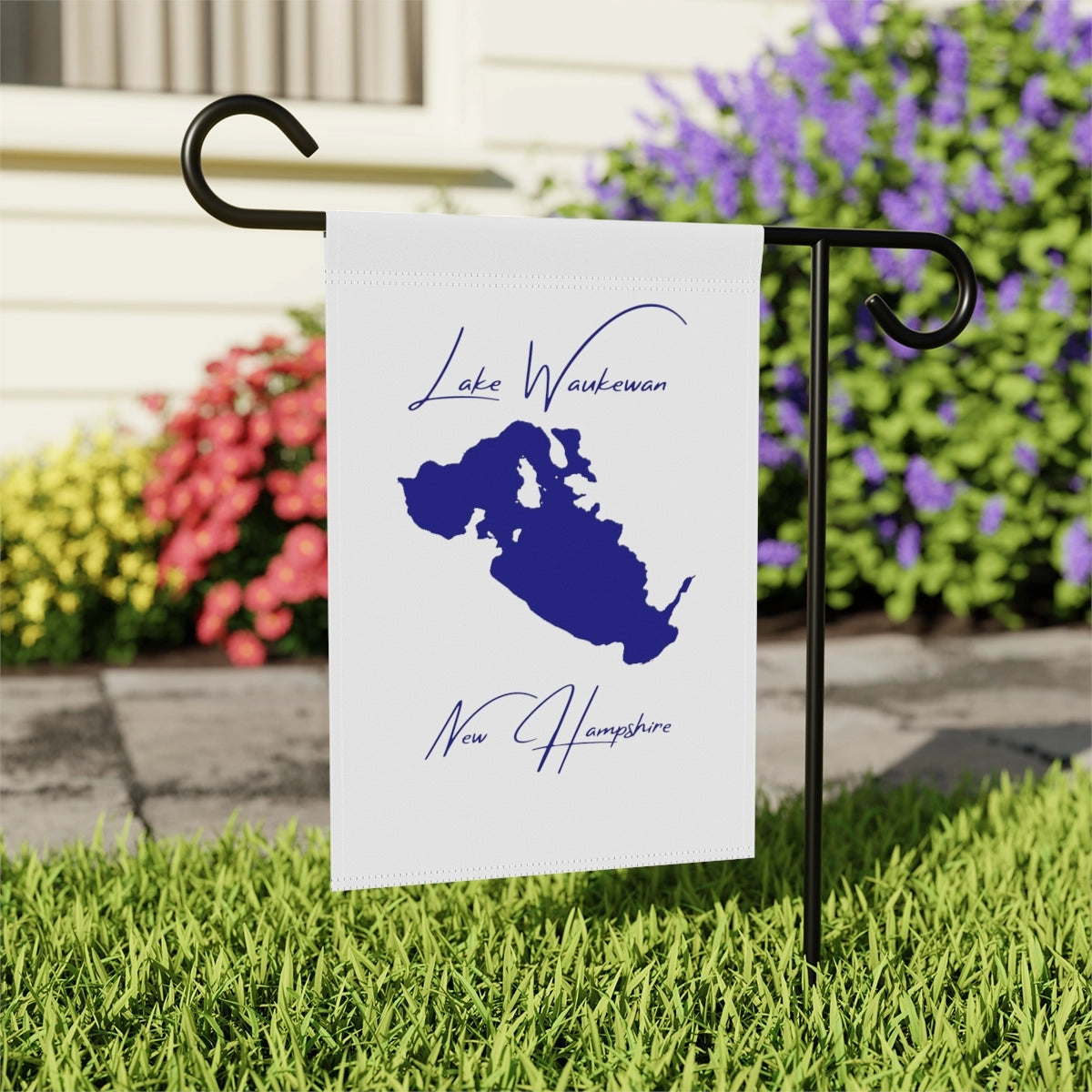 New  Hampshire  Lake  Waukewan  Garden  Banner  other  position  view  from  context-2  12''  x  18''.webp