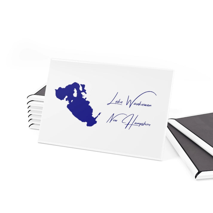 New  Hampshire  Lake  Waukewan  Magnet  front  position  view  from  set  2  x  3.webp