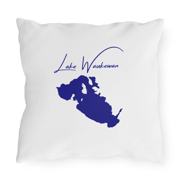 New  Hampshire  Lake  Waukewan  Outdoor  Pillow  back  position  view  from  back  16  x  16.webp