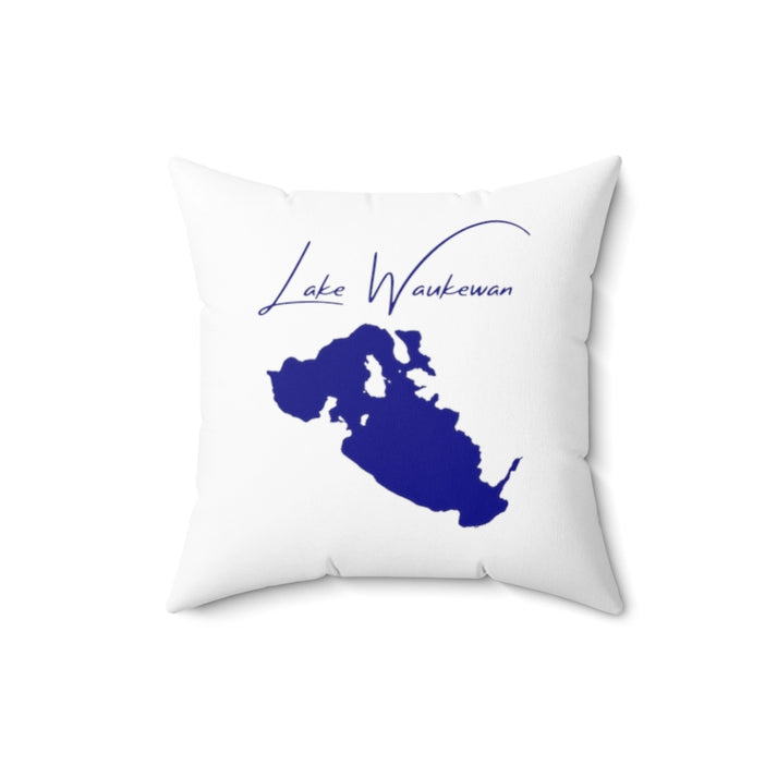 New  Hampshire  Lake  Waukewan  Pillow  front  position  view  from  back  16  x  16.webp