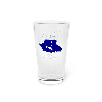 New  Hampshire  Lake  Wentworth  16oz  Pint  Glass  front  position  view  from  front  16oz.webp