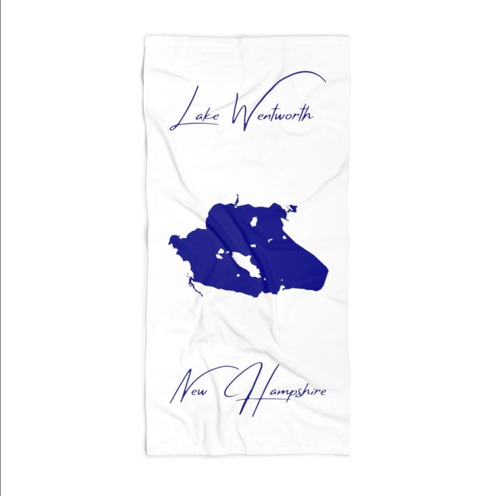 New  Hampshire  Lake  Wentworth  Beach  Towel  front  position  view  from  front  36  x  72.webp