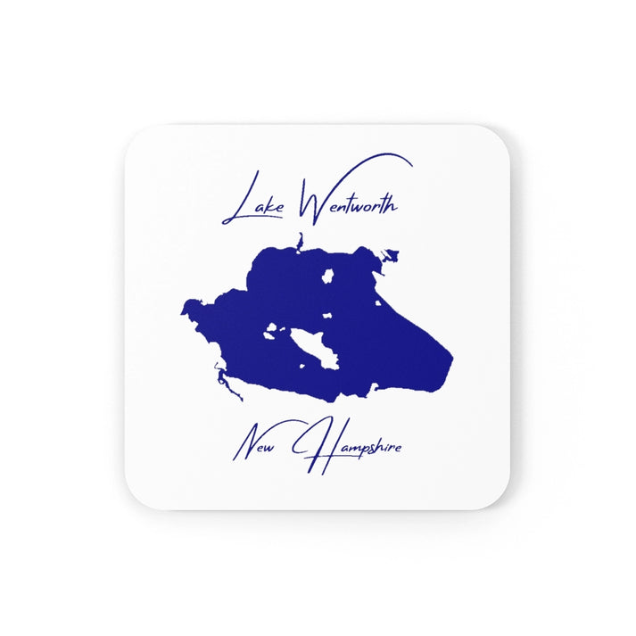 New  Hampshire  Lake  Wentworth  Coaster  Set  front  position  view  from  front  3.75  x  3.75.webp
