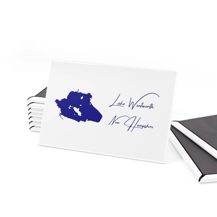 New  Hampshire  Lake  Wentworth  Magnet  front  position  view  from  set  2  x  3.webp