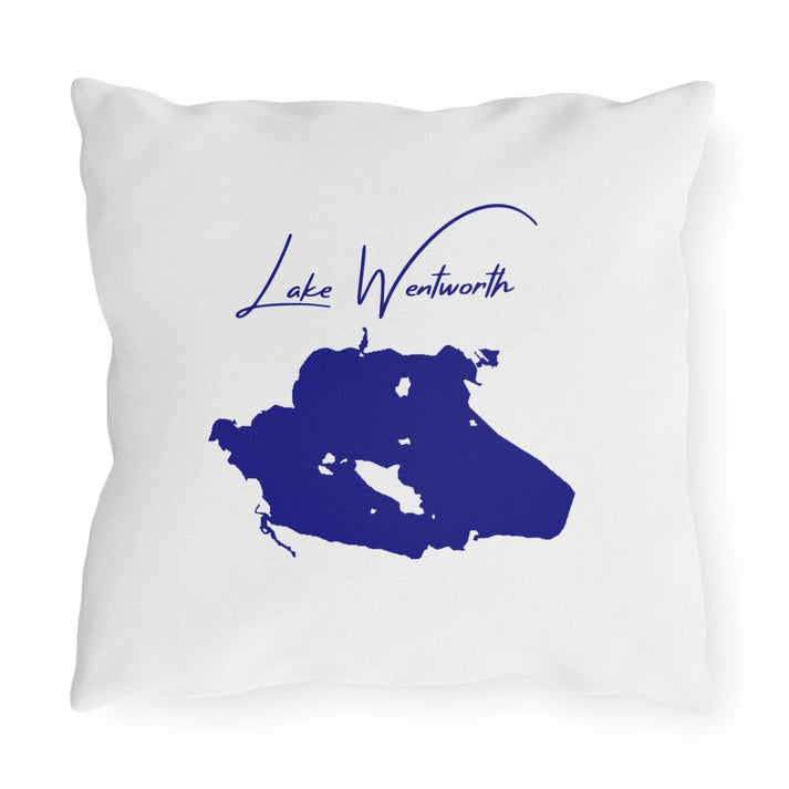 New  Hampshire  Lake  Wentworth  Outdoor  Pillow  back  position  view  from  back  16  x  16.webp