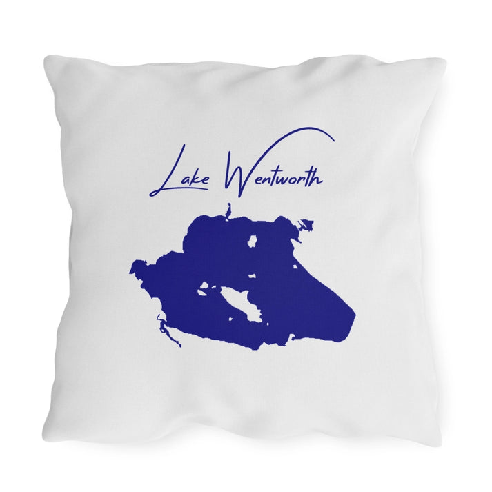 New  Hampshire  Lake  Wentworth  Outdoor  Pillow  back  position  view  from  back  20  x  20.webp