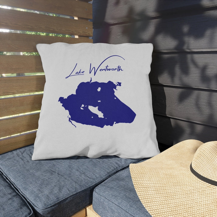 New  Hampshire  Lake  Wentworth  Outdoor  Pillow  front  position  view  from  context-1  20  x  20.webp