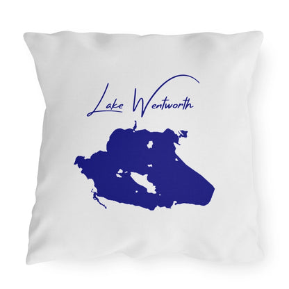 New  Hampshire  Lake  Wentworth  Outdoor  Pillow  front  position  view  from  front  20  x  20.webp