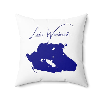 New  Hampshire  Lake  Wentworth  Pillow  front  position  view  from  front  20  x  20.webp