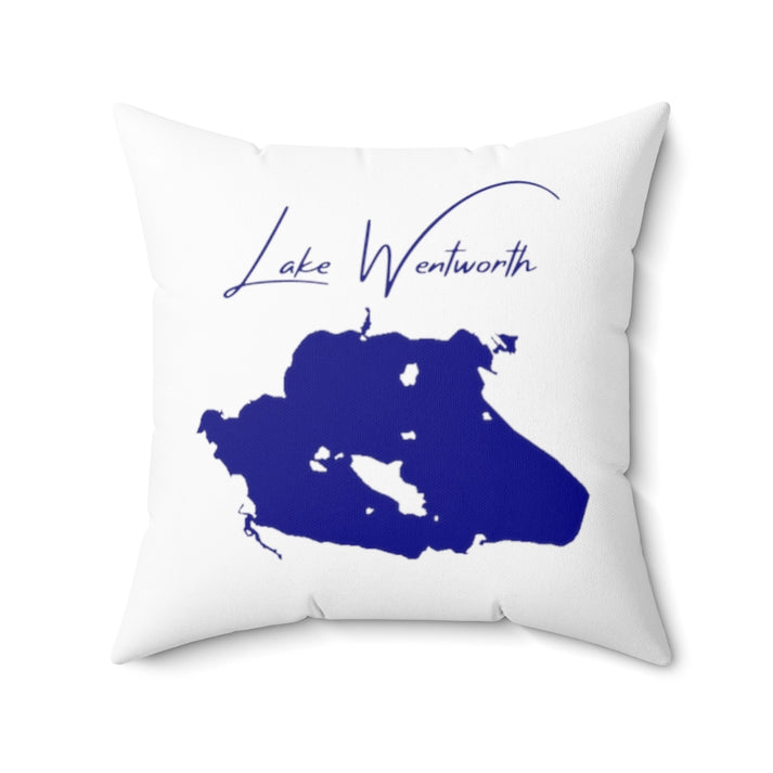New  Hampshire  Lake  Wentworth  Pillow  front  position  view  from  front  20  x  20.webp