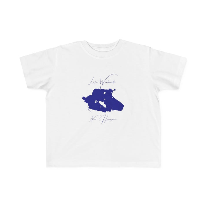 New  Hampshire  Lake  Wentworth  Toddler  T-shirt  front  position  view  from  front  white.webp