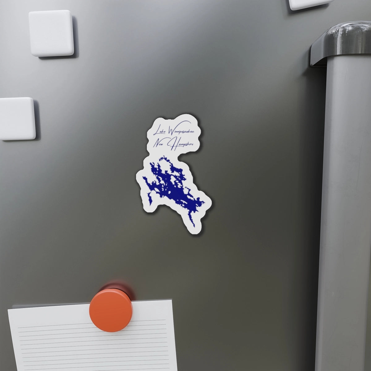 New  Hampshire  Lake  Winnipesaukee  Die  Cut  Magnet  front  position  view  from  context-1  4  x  4.webp