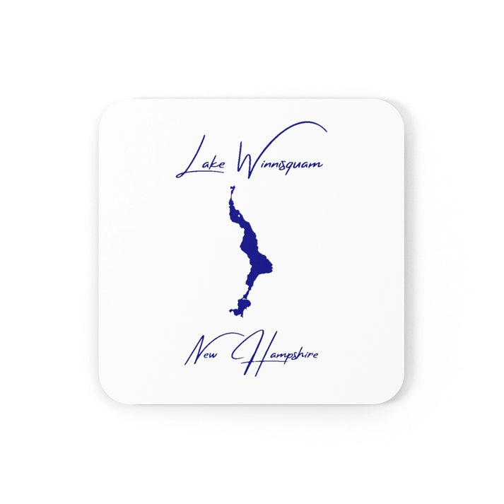 New  Hampshire  Lake  Winnisquam  Coaster  Set  front  position  view  from  front  3.75  x  3.75.webp