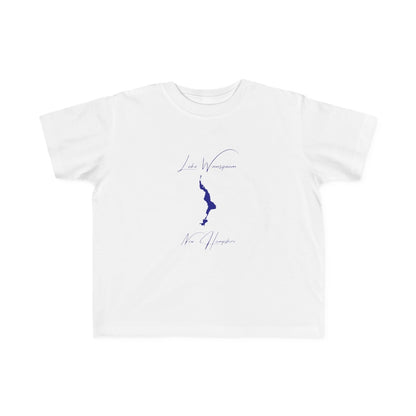 New  Hampshire  Lake  Winnisquam  Toddler  T-shirt  front  position  view  from  front  white.webp