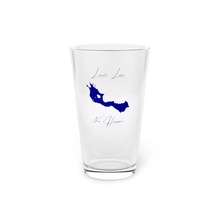 New  Hampshire  Lovell  Lake  16oz  Pint  Glass  front  position  view  from  front  16oz.webp