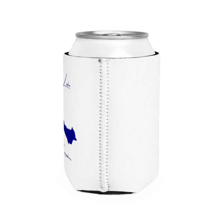 New  Hampshire  Lovell  Lake  Can  Koozie  all  position  view  from  right  white.webp
