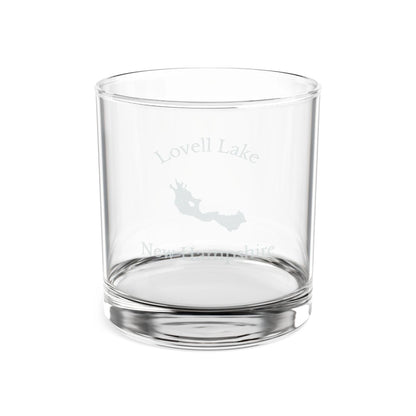 New  Hampshire  Lovell  Lake  Engraved  Whiskey  Glass  other  position  view  from  front  10.5oz.webp