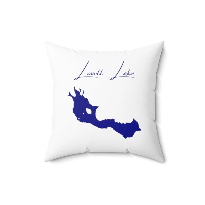 New  Hampshire  Lovell  Lake  Pillow  front  position  view  from  back  16  x  16.webp