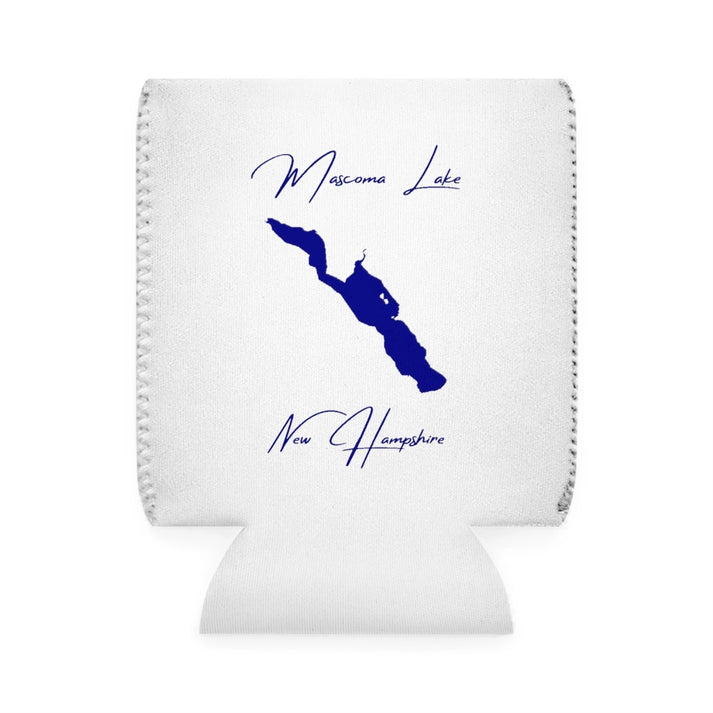 New  Hampshire  Mascoma  Lake  Can  Koozie  front  position  view  from  front-1  white.webp