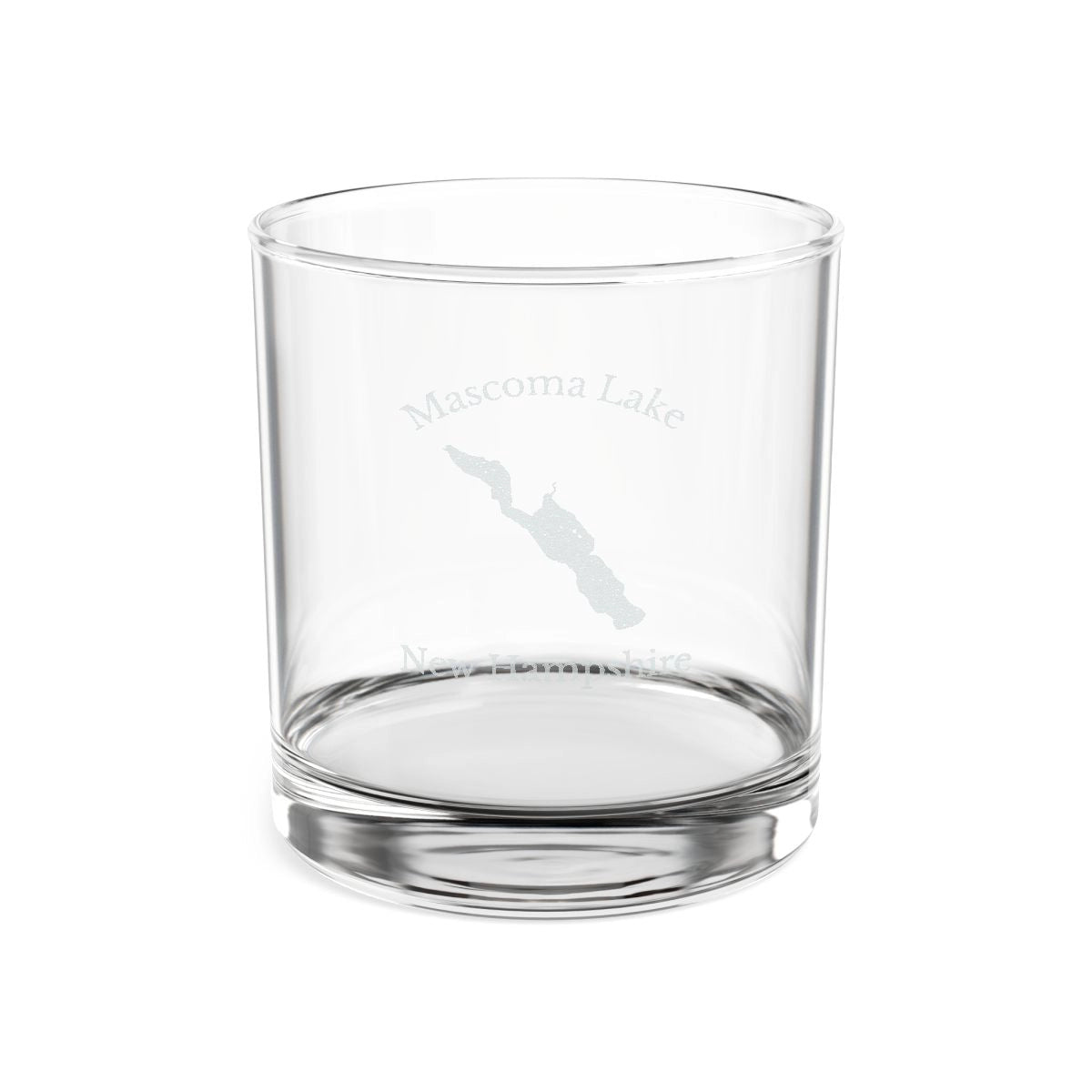 New  Hampshire  Mascoma  Lake  Engraved  Whiskey  Glass  other  position  view  from  front  10.5oz.webp