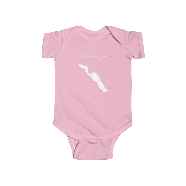New  Hampshire  Mascoma  Lake  Onesie  front  position  view  from  front  pink.webp
