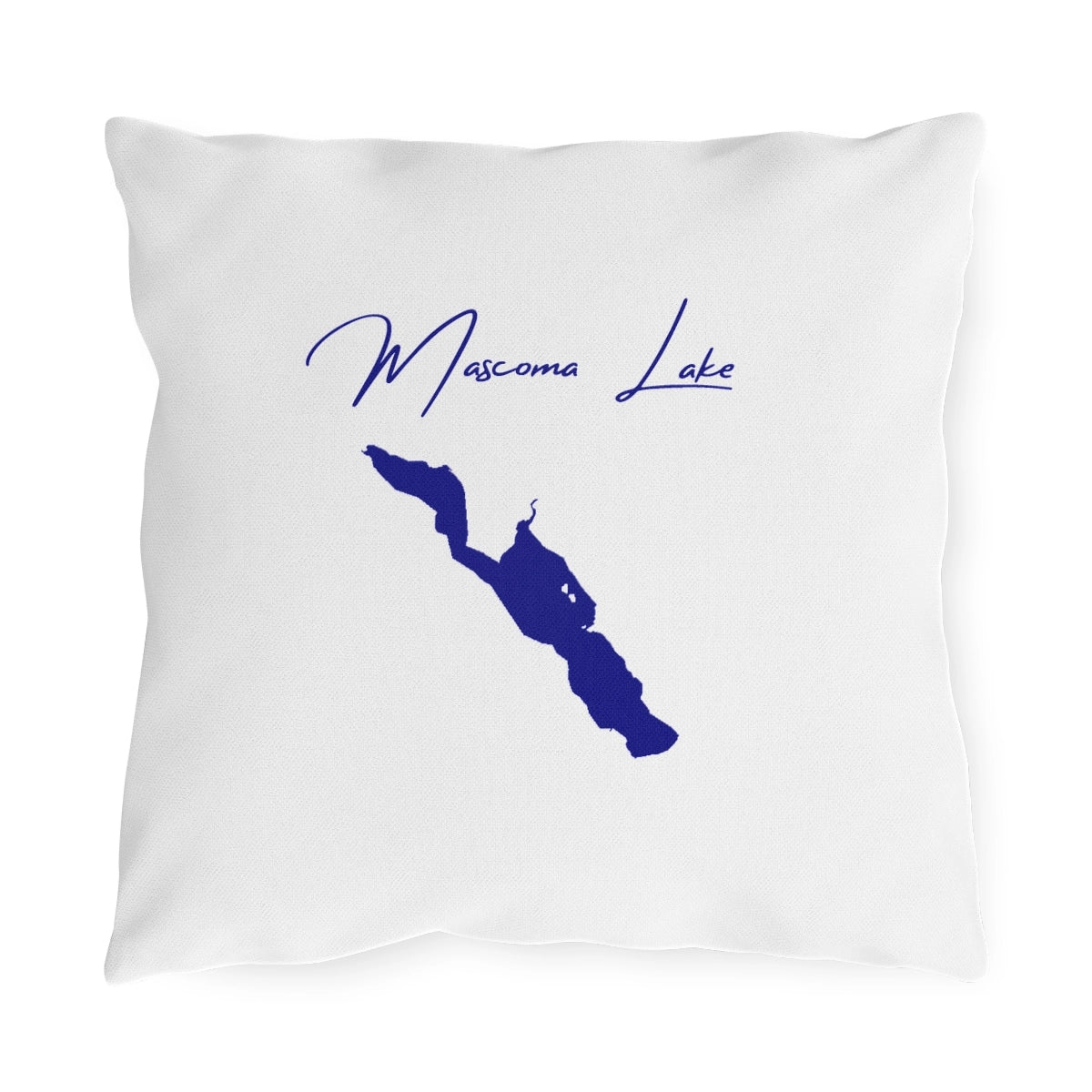 New  Hampshire  Mascoma  Lake  Outdoor  Pillow  front  position  view  from  front  16  x  16.webp