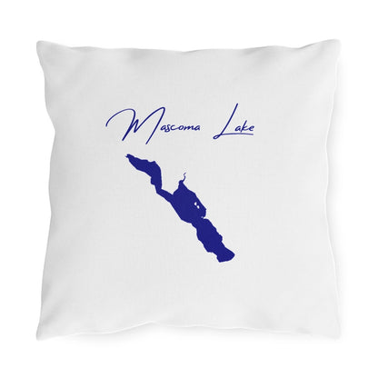 New  Hampshire  Mascoma  Lake  Outdoor  Pillow  front  position  view  from  front  16  x  16.webp