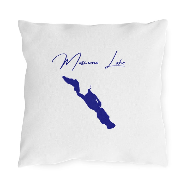 New  Hampshire  Mascoma  Lake  Outdoor  Pillow  front  position  view  from  front  16  x  16.webp