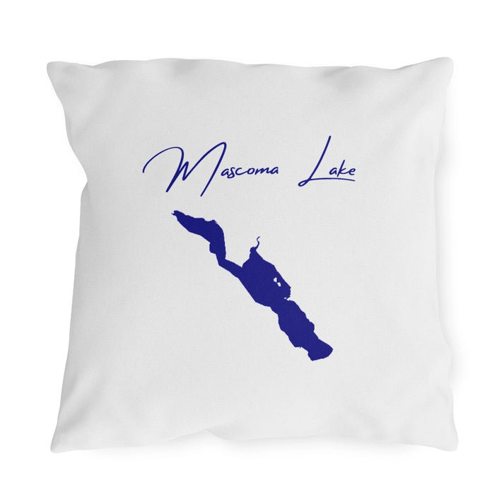 New  Hampshire  Mascoma  Lake  Outdoor  Pillow  front  position  view  from  front  18  x  18.webp