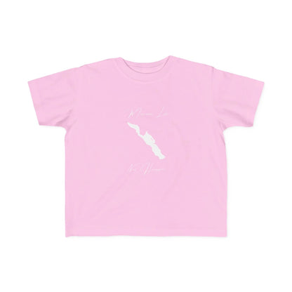 New  Hampshire  Mascoma  Lake  Toddler  T-shirt  front  position  view  from  front  pink.webp
