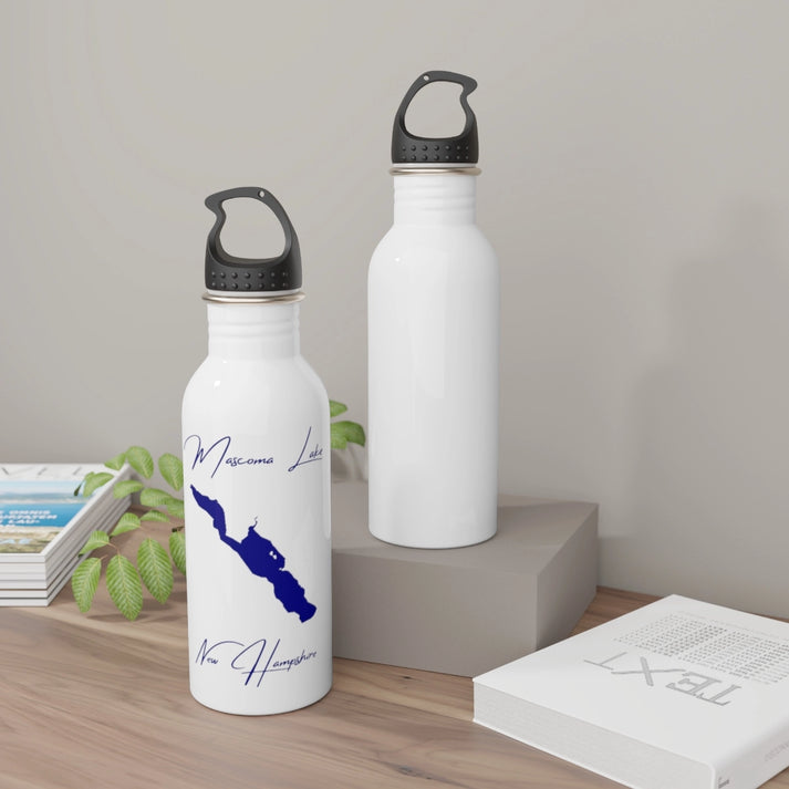 New  Hampshire  Mascoma  Lake  Water  bottle  other  position  view  from  context-2  white.webp