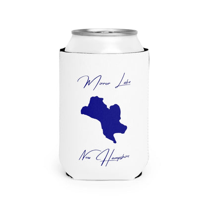 New  Hampshire  Mirror  Lake  Can  Koozie  front  position  view  from  front-2  white.webp