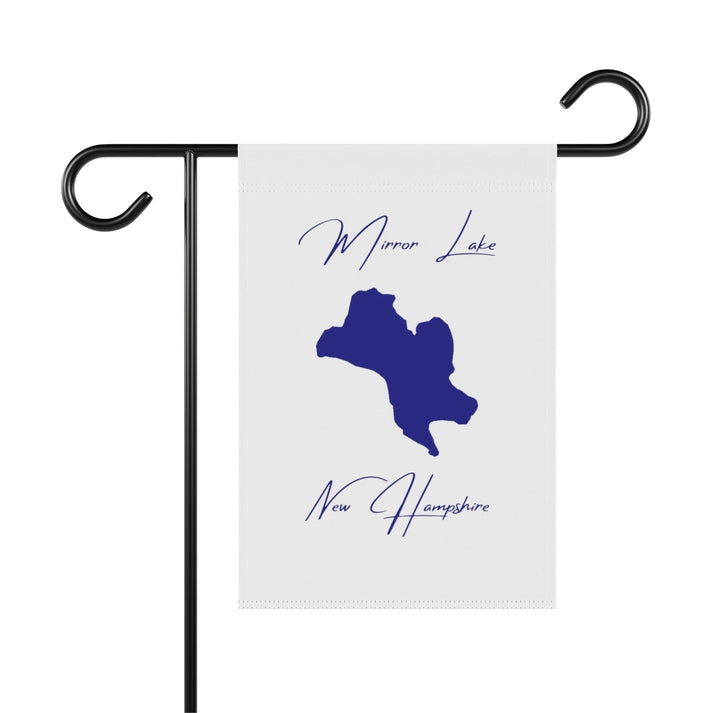 New  Hampshire  Mirror  Lake  Garden  Banner  other  position  view  from  front  12''  x  18''.webp