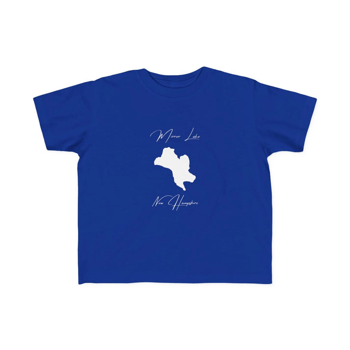 New  Hampshire  Mirror  Lake  Toddler  T-shirt  front  position  view  from  front  royal.webp